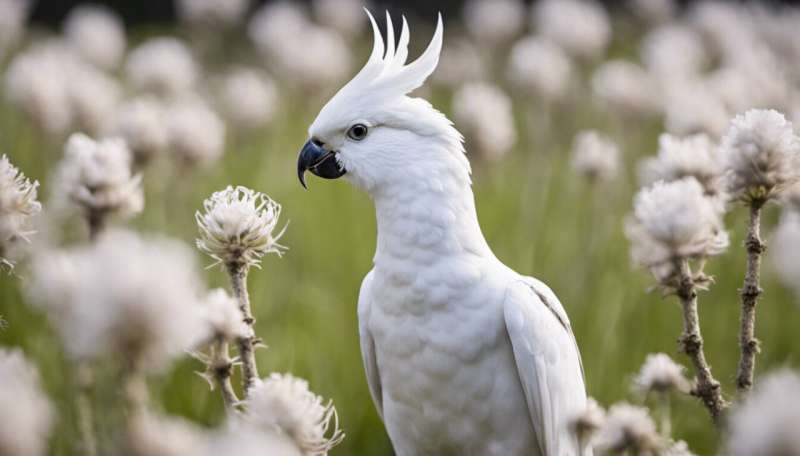 Don't disturb the cockatoos on your lawn, they're probably doing all your weeding for free