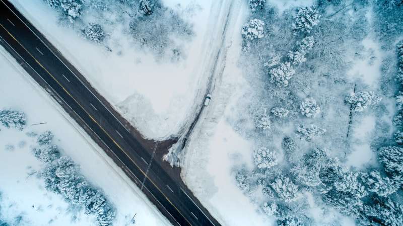 Driving in the snow is a team effort for AI sensors