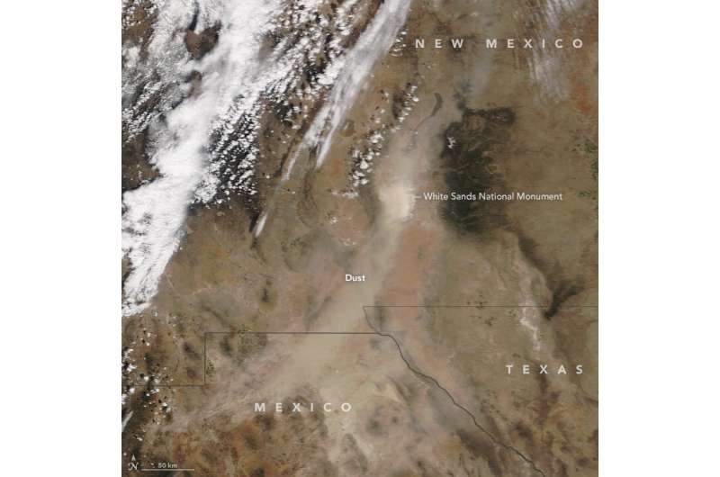 Dust storms and valley fever in the American West