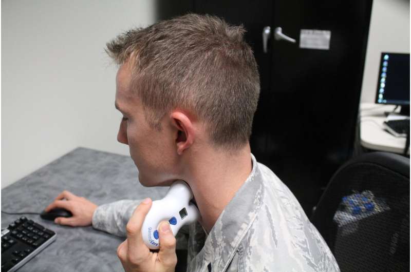 Electric shock device boosts focus and energy in sleep deprived soldiers