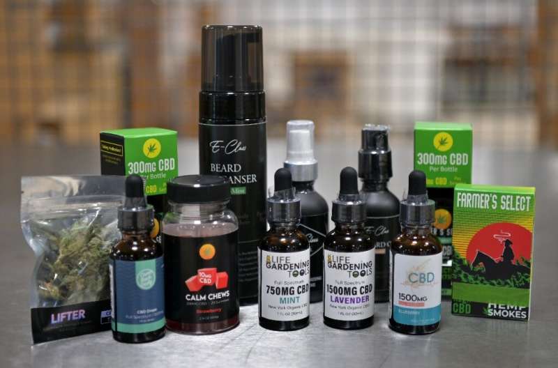 Empire Standard's line of CBD products