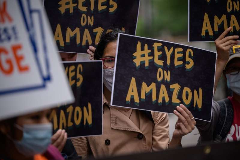 Employees at Amazon's Staten Island location are vying to form the first union at the e-commerce colossus