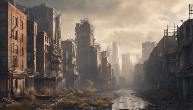 Empty cities have long been a post-apocalyptic trope – now, they are a reality
