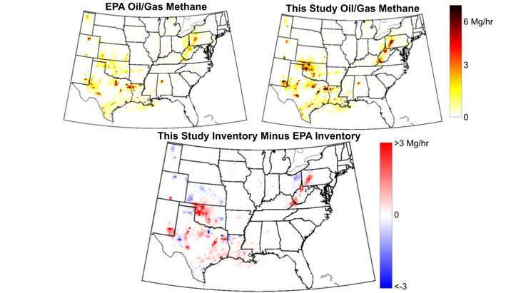 Ethane proxies for methane in oil and gas emissions