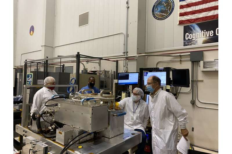 Experiment bound for space station turns down the heat