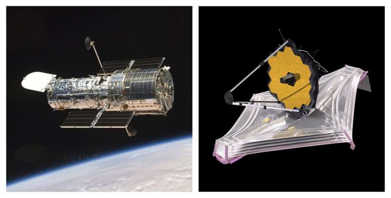 EXPLAINER: Veteran Hubble vs. new Webb space telescope