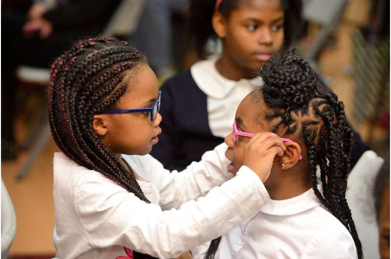 Eyeglasses for school kids boosts academic performance