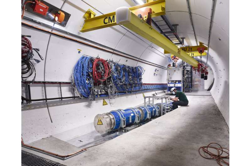 FASER is born: new experiment will study particles that interact with dark matter