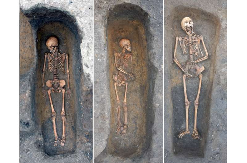 First evidence that medieval plague victims were buried individually with 'considerable care'