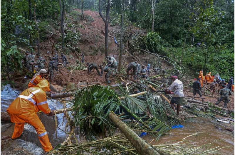 Floods, landslides kill at least 28 people in southern India
