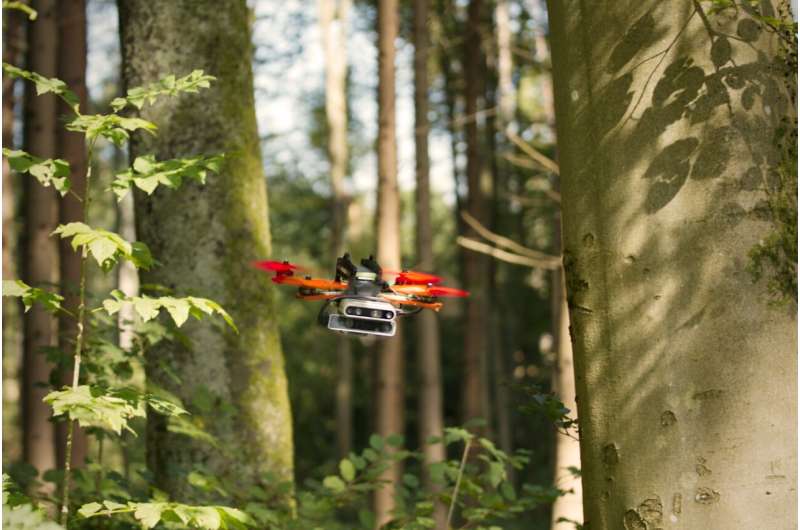 Flying high-speed drones into the unknown with AI