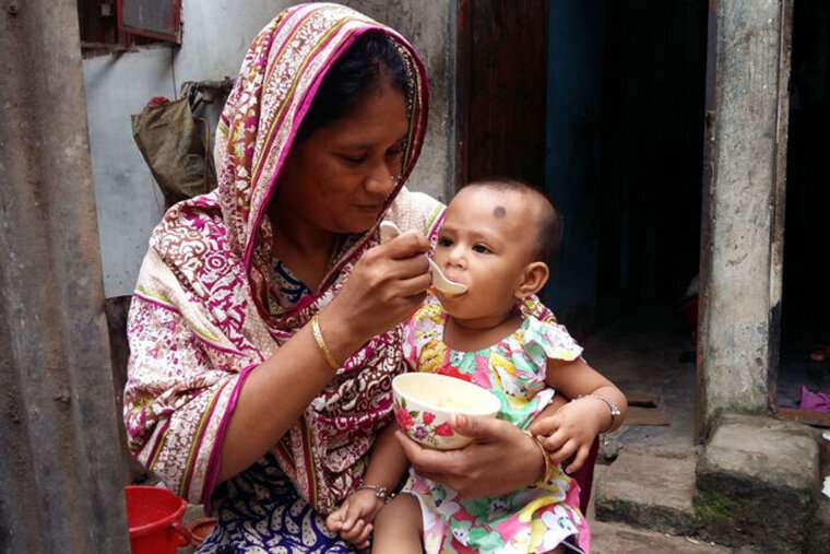 For malnourished children, a new type of microbiome-directed food boosts growth