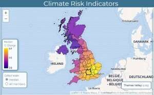 Future climate risks in the UK mapped out in detail on new website