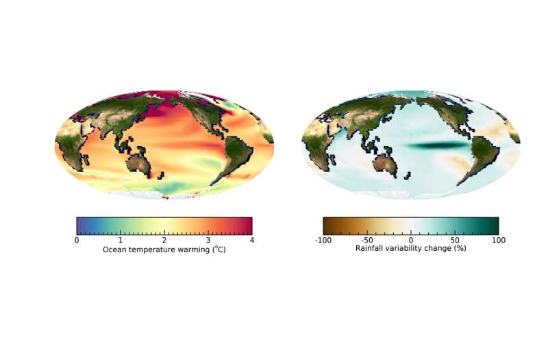 Future ocean warming boosts tropical rainfall extremes