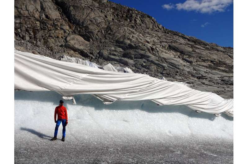 Geotextiles could slow glacial melt, but at what cost?