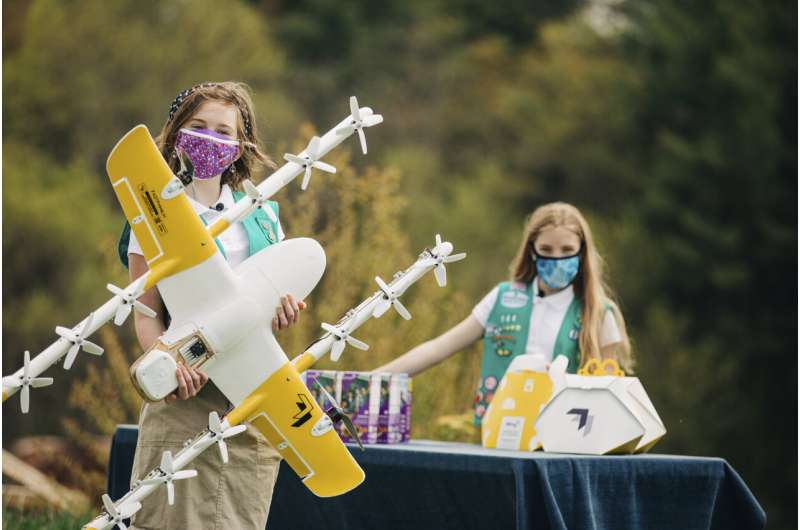 Girl Scout cookies take flight in Virginia drone deliveries