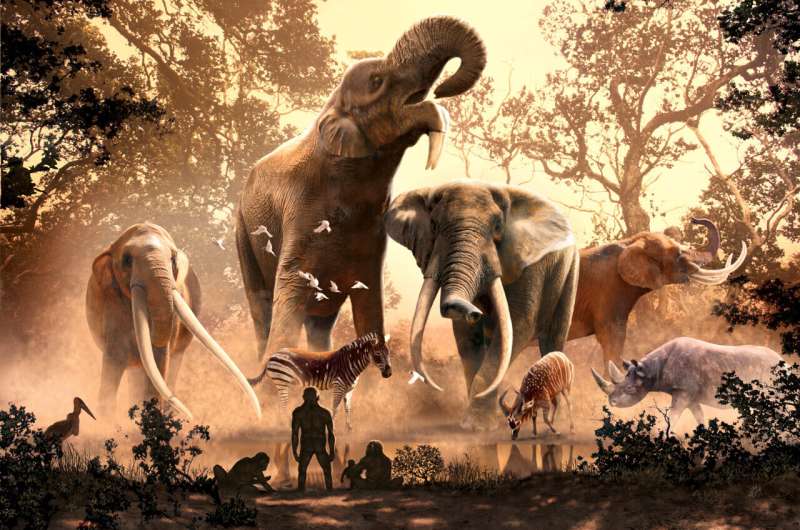 Global climate dynamics drove the decline of mastodonts and elephants, new study suggests