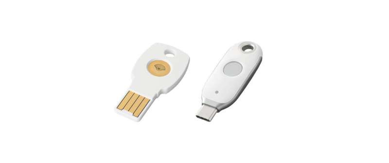 Google met à jour sa gamme Titan Security Key avec les versions USB-A et USB-C