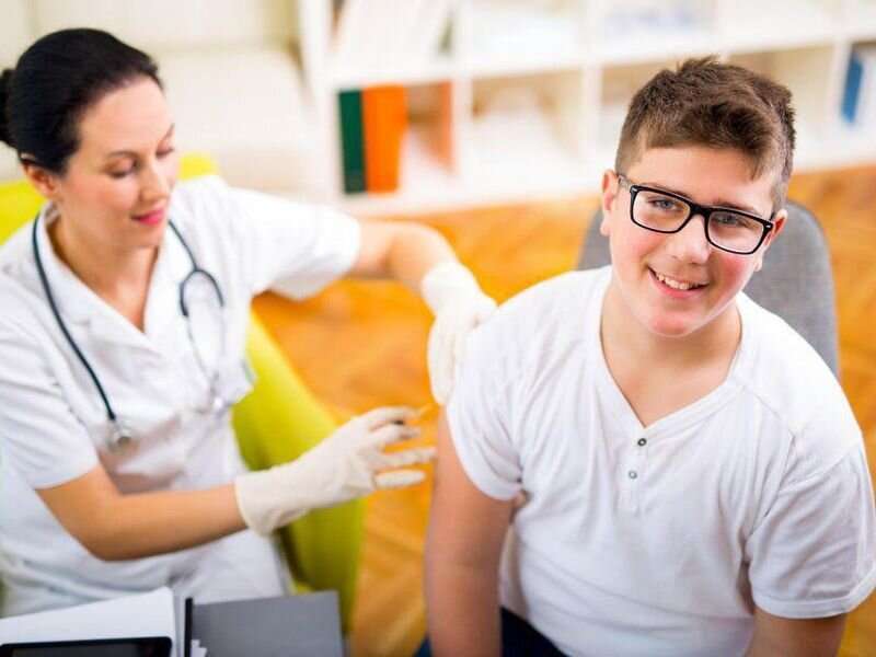 Half of U.S. parents of teens got their child vaccinated, but uptake slows