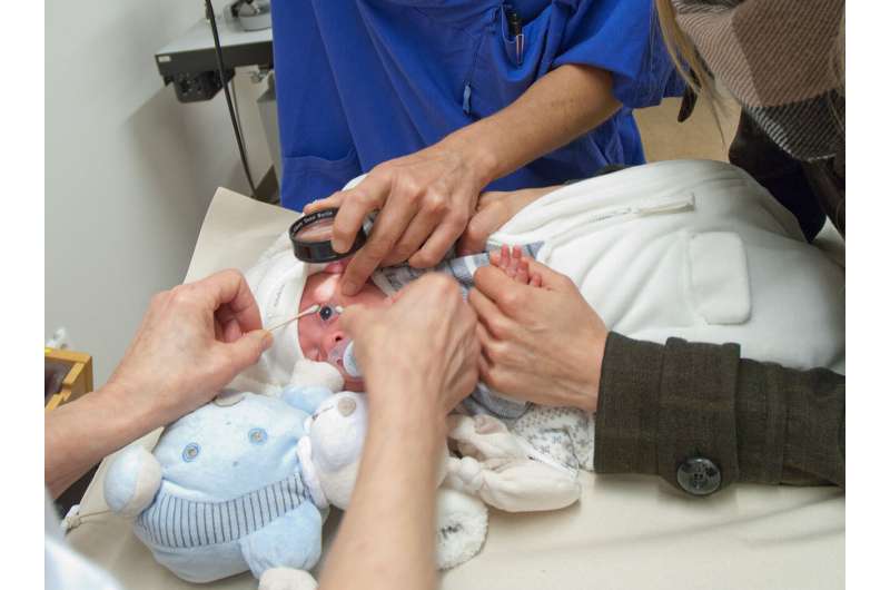 Halved risk for severe retinal disease in extremely premature infants