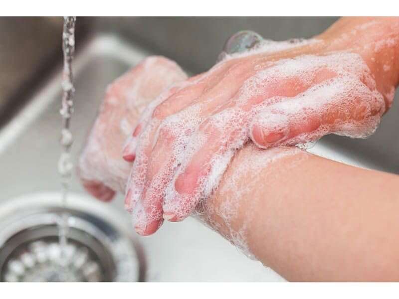 Hand hygiene compliance rates peaked &amp;gt;90 percent in march 2020