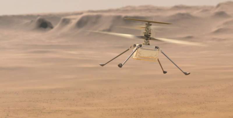 How do you test a helicopter bound for Mars?