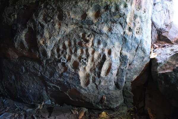 How the natural 'glazes' on the walls of Kimberley rock shelters help reveal the world the artists lived in