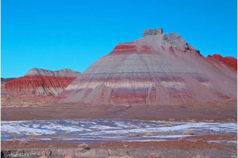 How rocks rusted on Earth and turned red