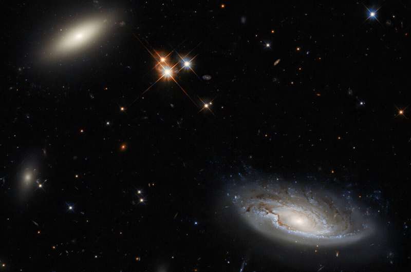 Hubble Glimpses a Galactic Duo