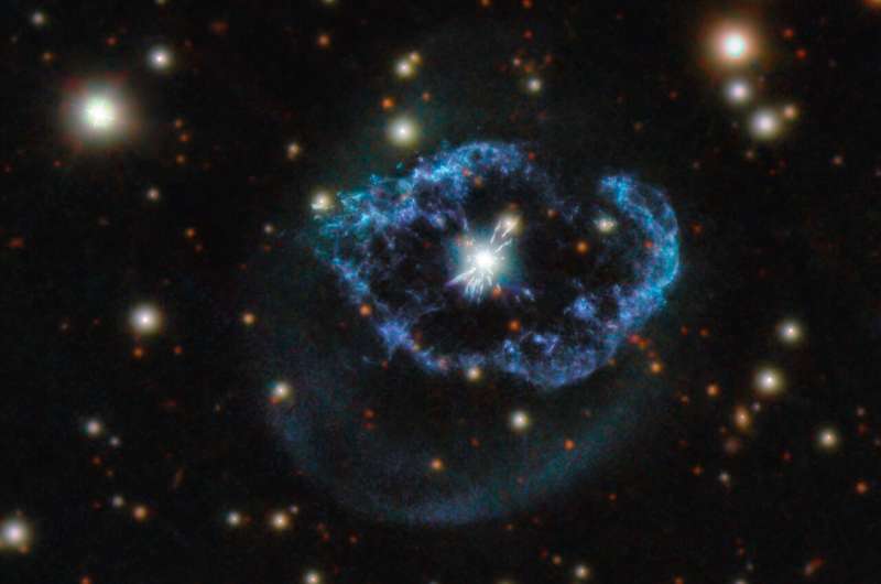 Hubble captures re-energized planetary nebula