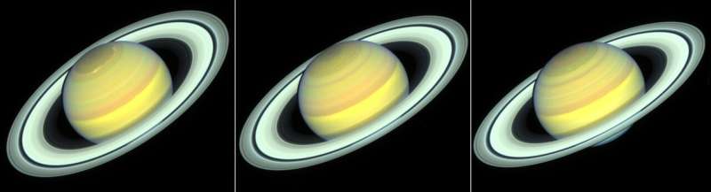 Hubble Sees Changing Seasons on Saturn