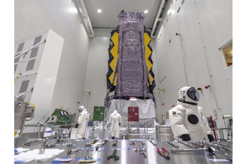 Image: James Webb Space Telescope fueled for launch