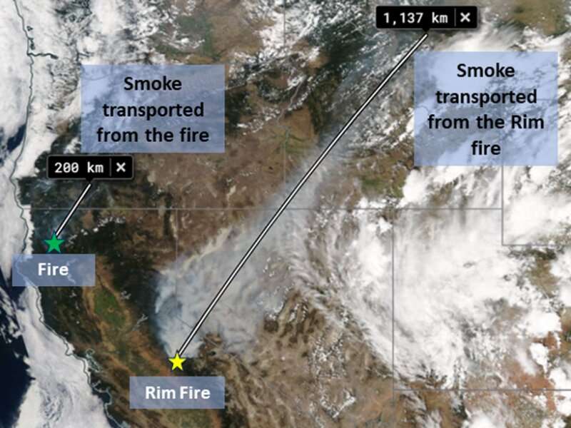 Improved algorithms help scientists monitor wildfires from space