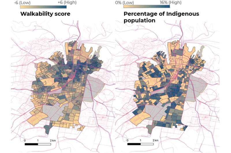 In search of walking equality: 70% of Indigenous people in Sydney live in neighbourhoods with low walkability