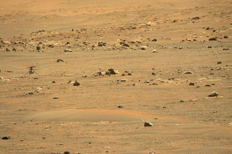 أكملت مروحية المريخ البارعة أول رحلة في اتجاه واحد
