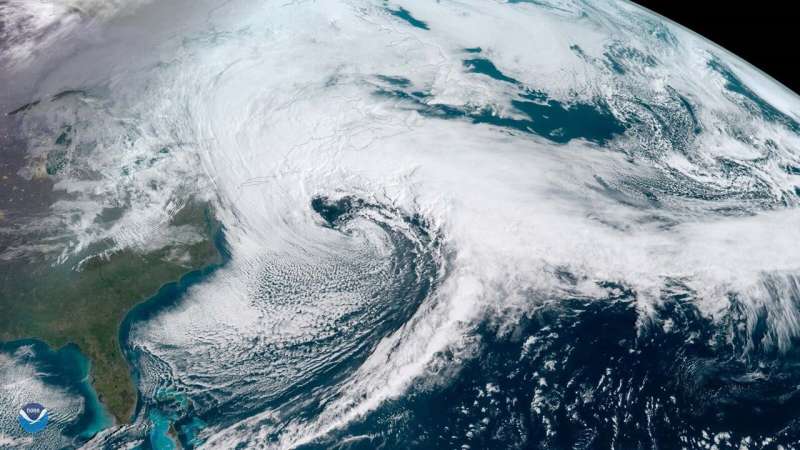 Innovative models predict effects of climate change on nor'easters
