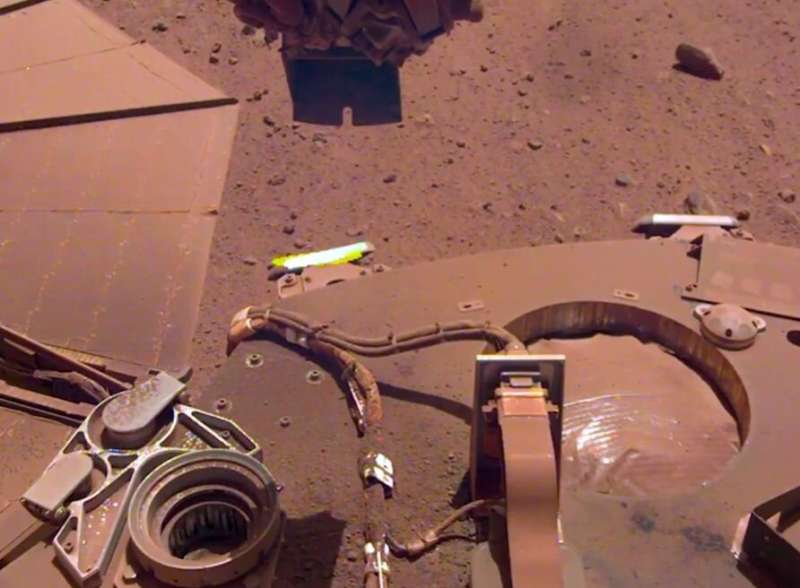 InSight Mars lander gets a power boost