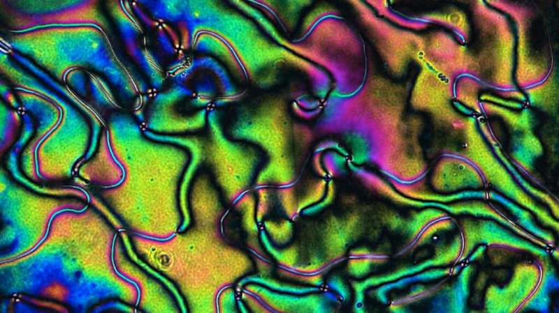 In step toward autonomous materials, researchers design patterns in self-propelling liquid crystals