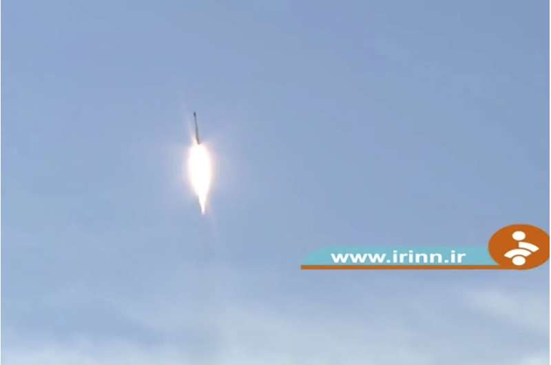 Iranian state TV says Tehran launched rocket into space