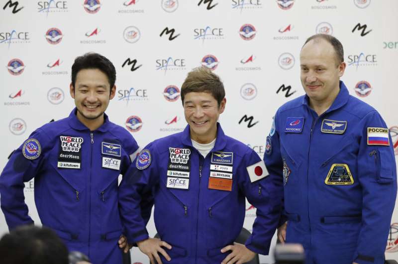 Japanese space tourist says he would love longer flight