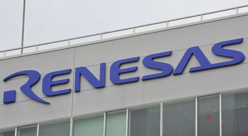 Japanese chip manufacturer Renesas on Saturday restarted production about a month after a factory fire that threatens to worsen 