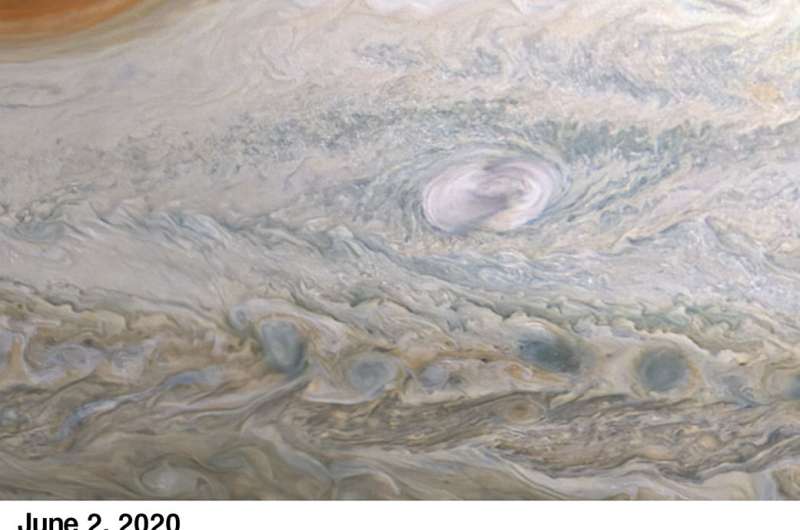 Juno returns to “Clyde's Spot” on Jupiter