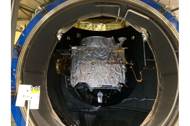 Jupiter mission passes space vacuum test