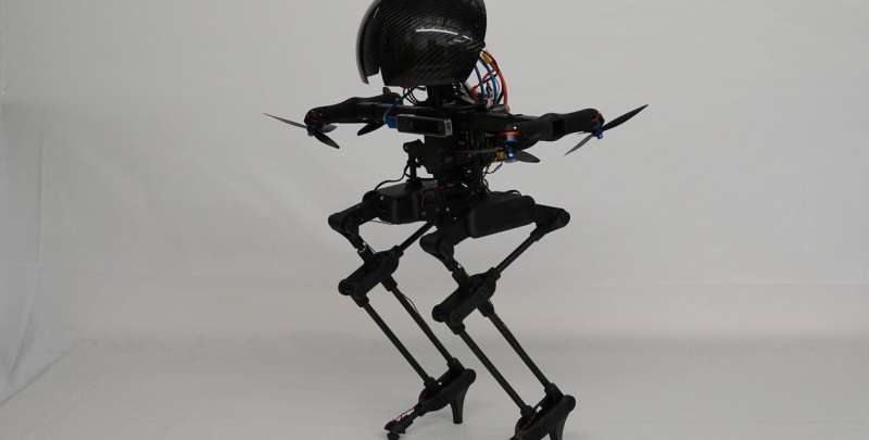 LEONARDO, the bipedal robot, can ride a skateboard and walk a slackline