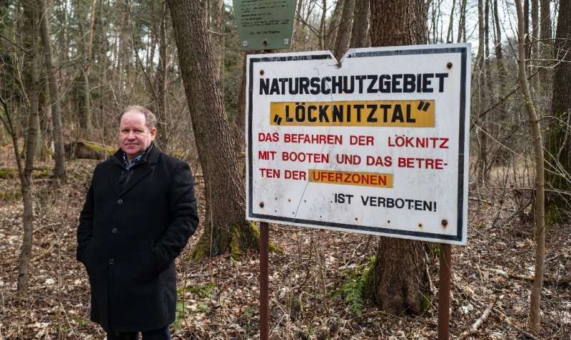 Local environmental activist Steffen Schorcht has been a leading voice against the construction of Tesla's factory near a protec