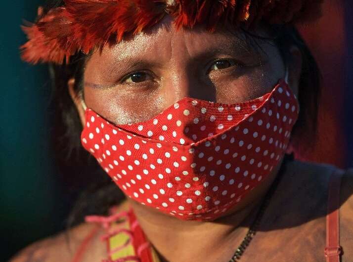 Maria Leusa Munduruku is a leader of the Munduruku people, whose territory has been among the hardest hit by illegal mining