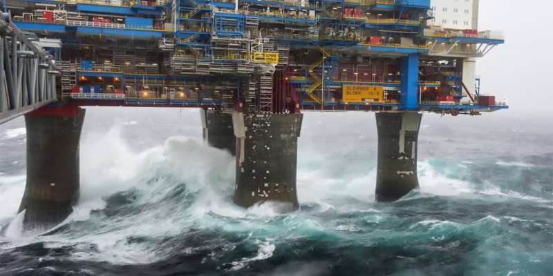 Measuring the impact of extreme waves on offshore structures