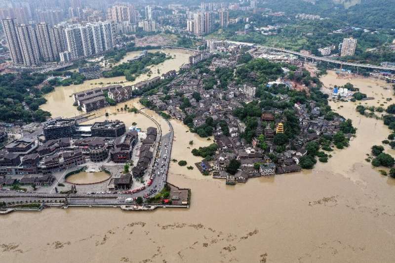 Millions of people in China have been affected once again by flooding this year