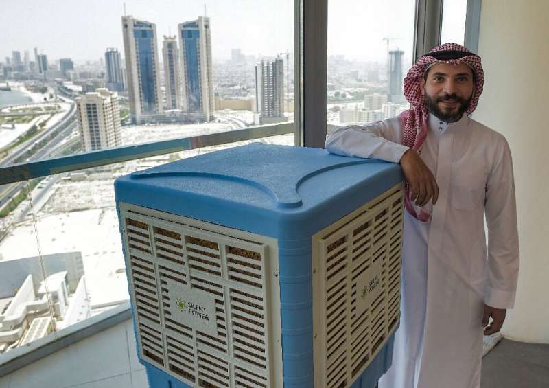 Mohammed Abdelaal's company Silent Power uses solar technology to cool water tanks