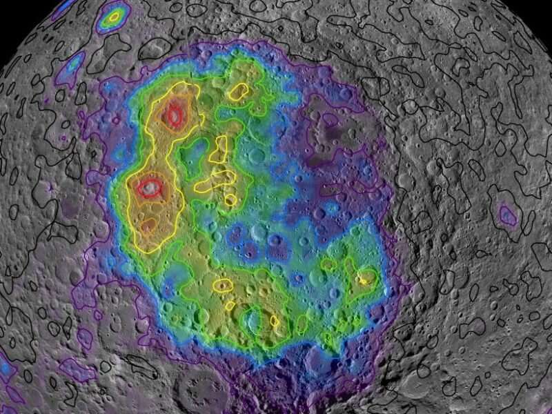 Moon’s largest crater holds clues about early lunar mantle
